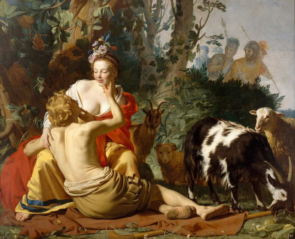 Granida and Daifilo — Gerard van Honthorst