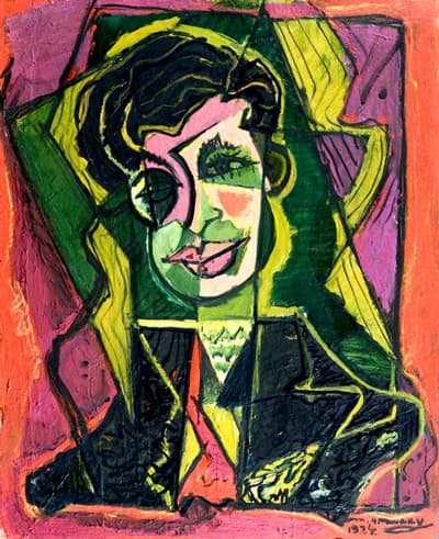 Portrait of Tristan Tzara — M. H. Maxy