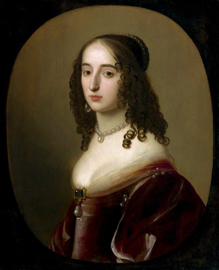 Honthorst Elisabeth Palatine — Gerard van Honthorst