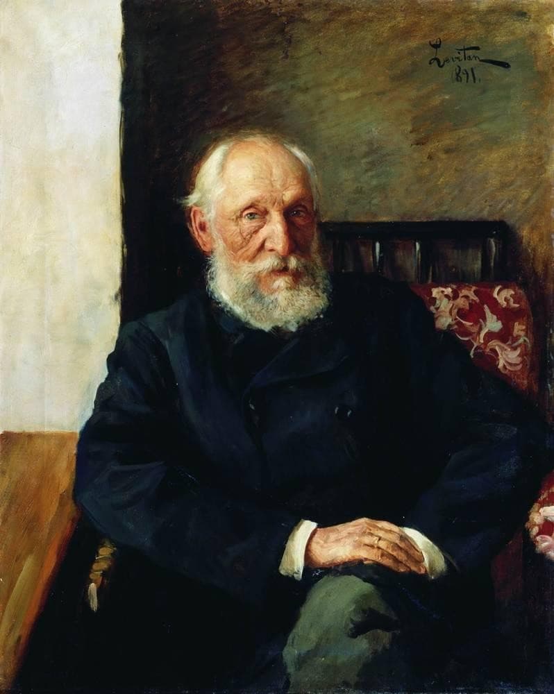 Portrait of Nikolay Panafidin. — Isaac Levitan