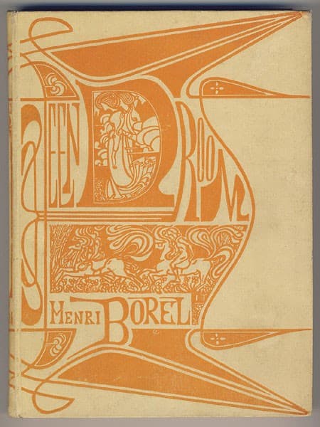 Cover for 'A dream' by Henri Borel — Jan Toorop