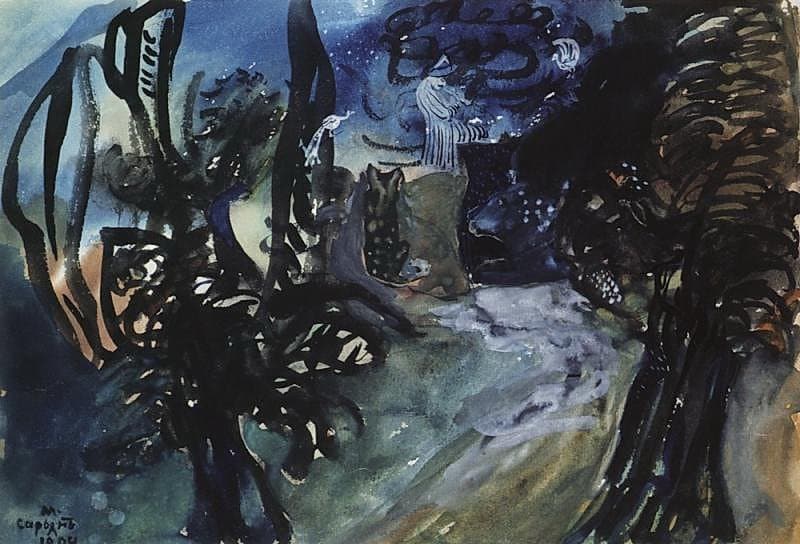 Orpheus — Martiros Saryan