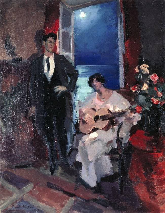 Evening — Konstantin Korovin