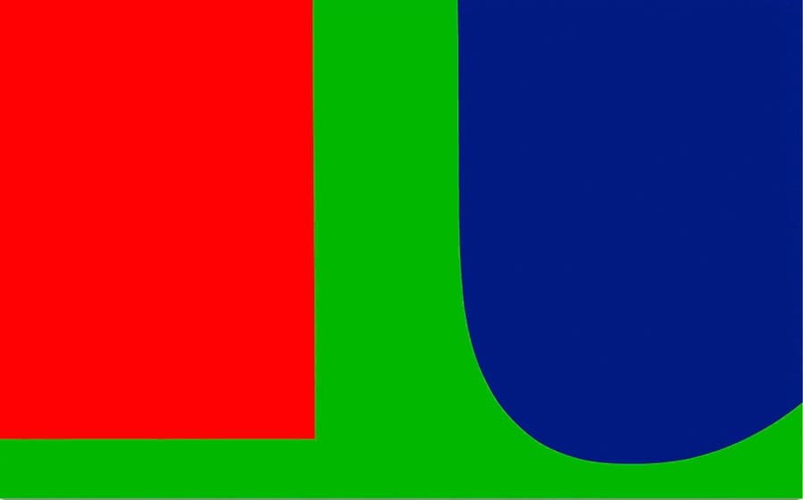 Red Blue Green — Ellsworth Kelly