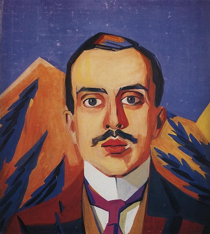Portrait of I. Shchukin — Martiros Saryan