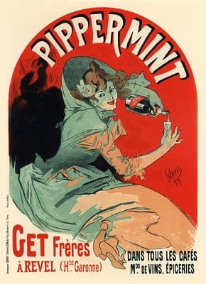 Pippermint, Get Frères — Jules Chéret