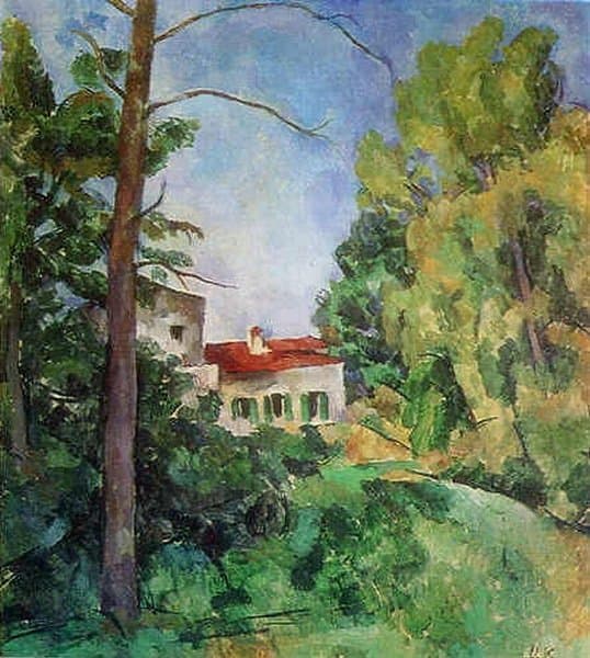 House in Abramtsevo — Pyotr Konchalovsky