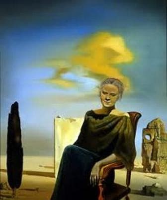Portrait of Isabelle Baker Woolley, (1935) — Salvador Dalí