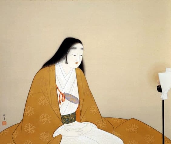 Madame Kusunogi Masashige — Uemura Shoen