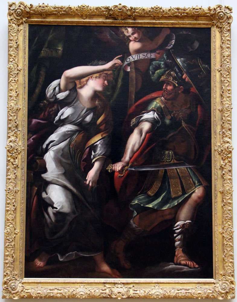 Peace Driving War Away — Giulio Cesare Procaccini