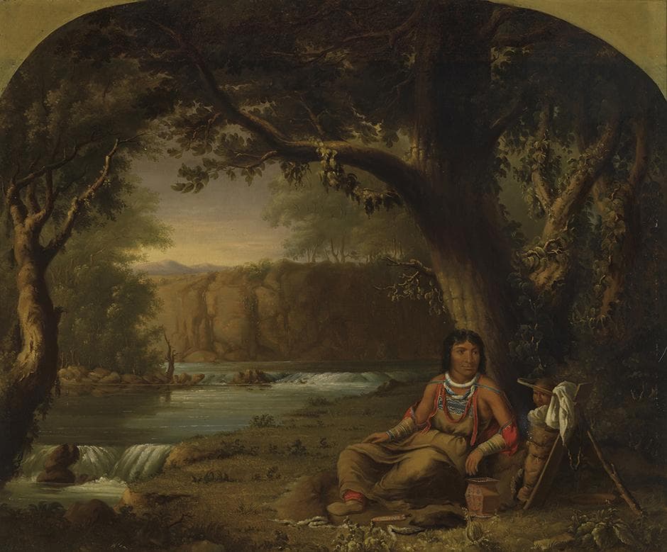 The Constant Sky, Saulteaux — Paul Kane