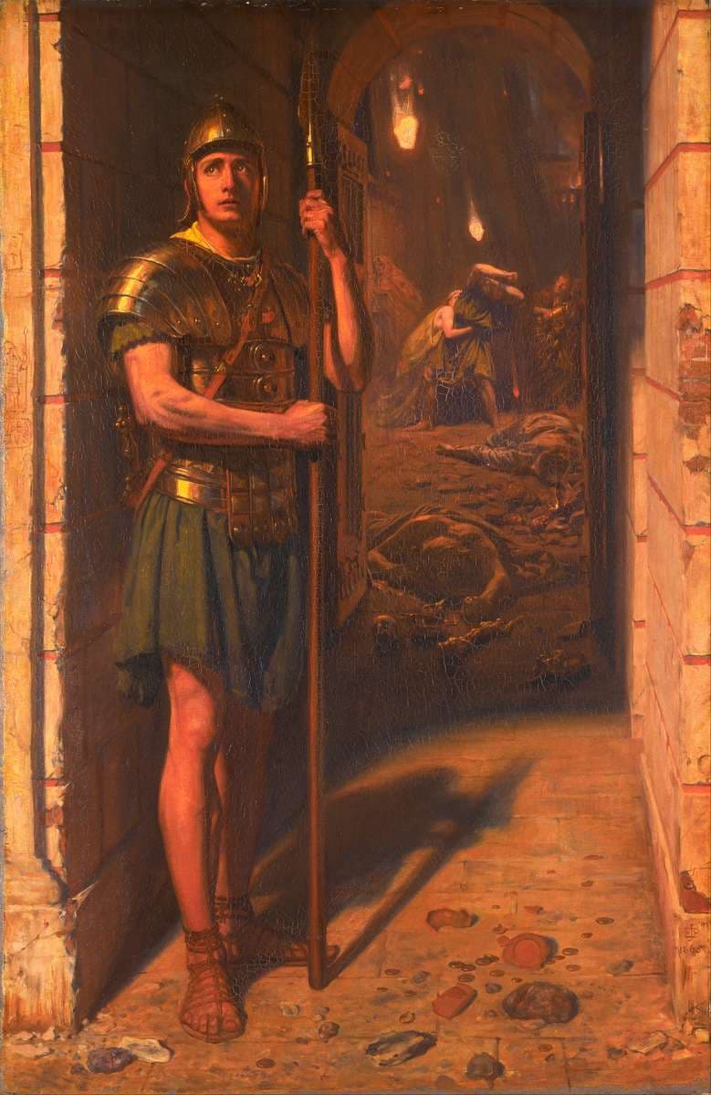 Faithful Unto Death — Sir Edward John Poynter