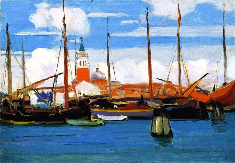 San Giorgio Maggiore from the Giudecca, Venice — Clarence Gagnon