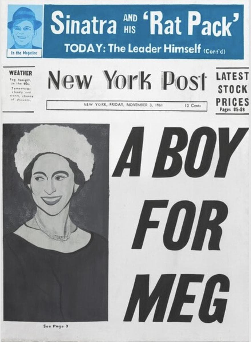 A Boy for Meg — Andy Warhol