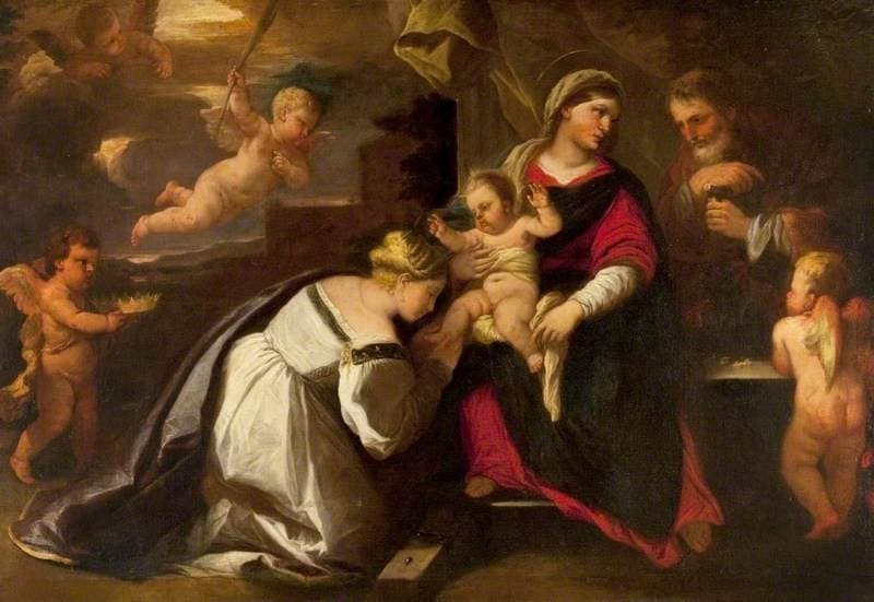 The Holy Family — Luca Giordano