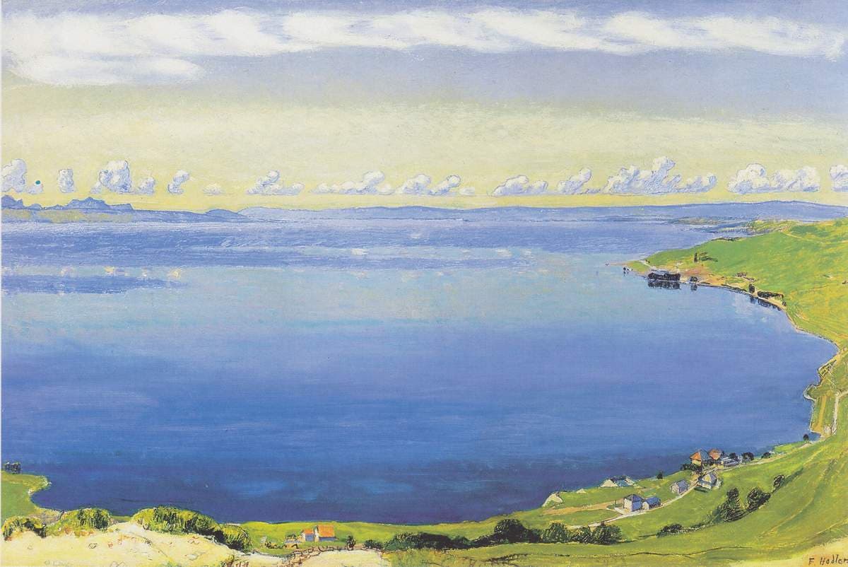 Lake Geneva from Chexbres — Ferdinand Hodler