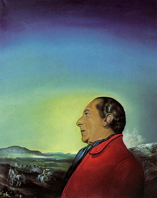 The Duke of Urbino (Portrait of Count Theo Rossi Di Montelera) — Salvador Dalí