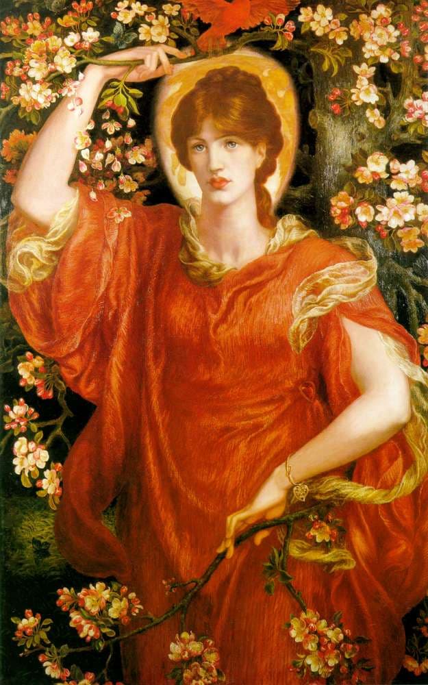 A Vision of Fiammetta — Dante Gabriel Rossetti