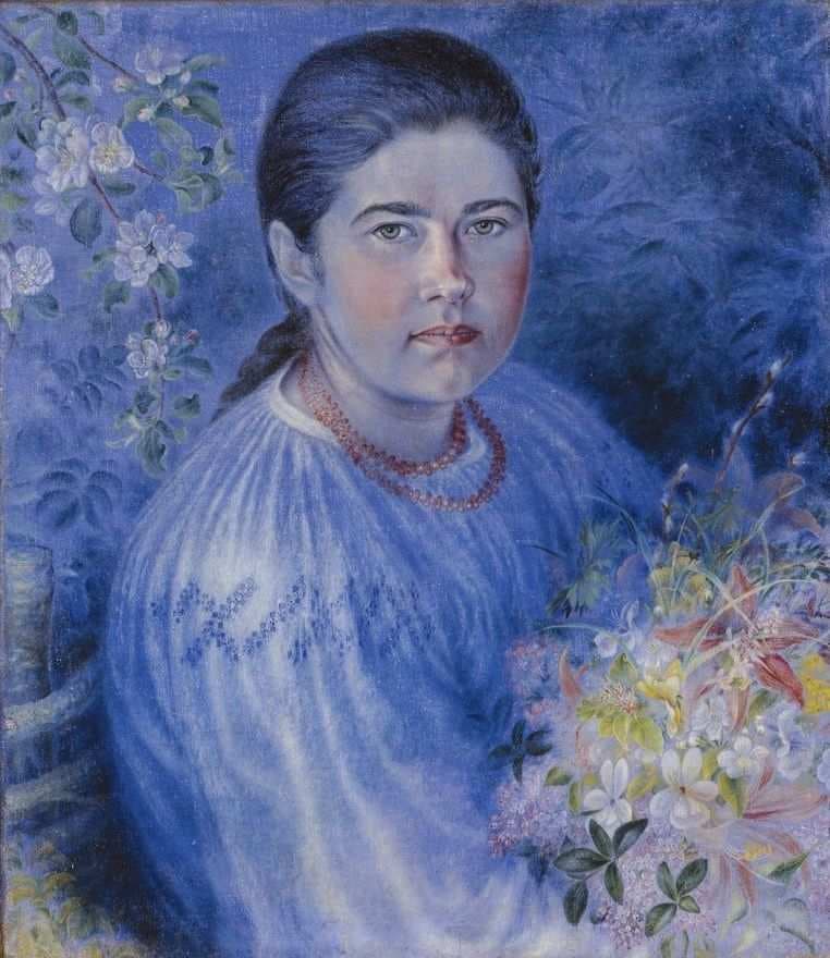 Portrait of Nadia Bilokur — Kateryna Bilokur