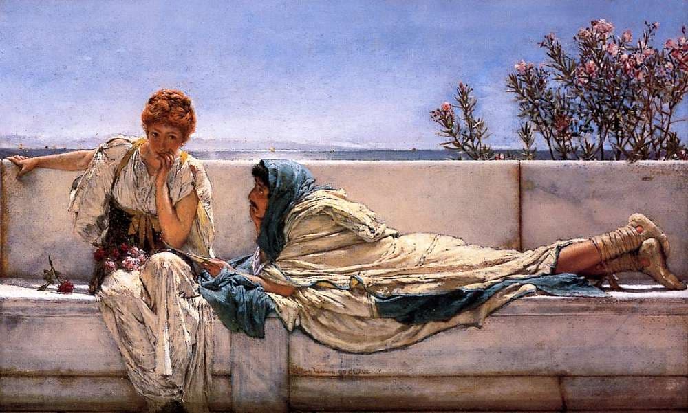 Pleading — Lawrence Alma-Tadema