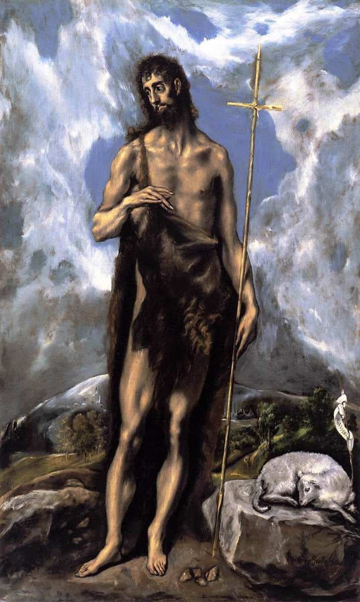 St. John the Baptist — El Greco