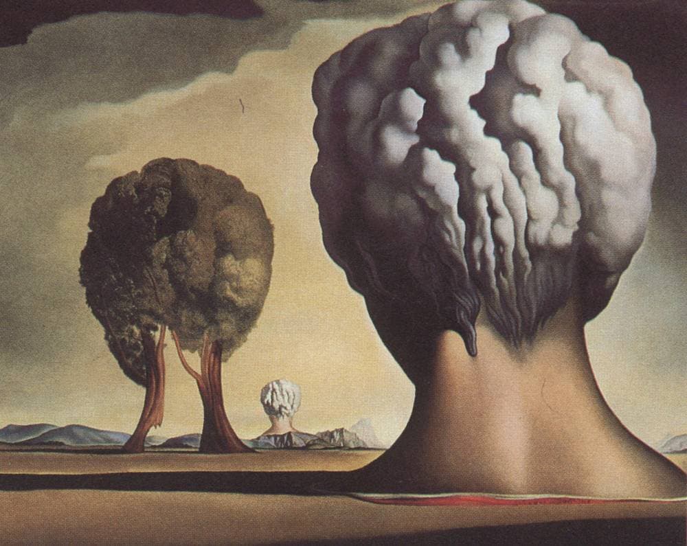 Three Sphinxes of Bikini — Salvador Dalí