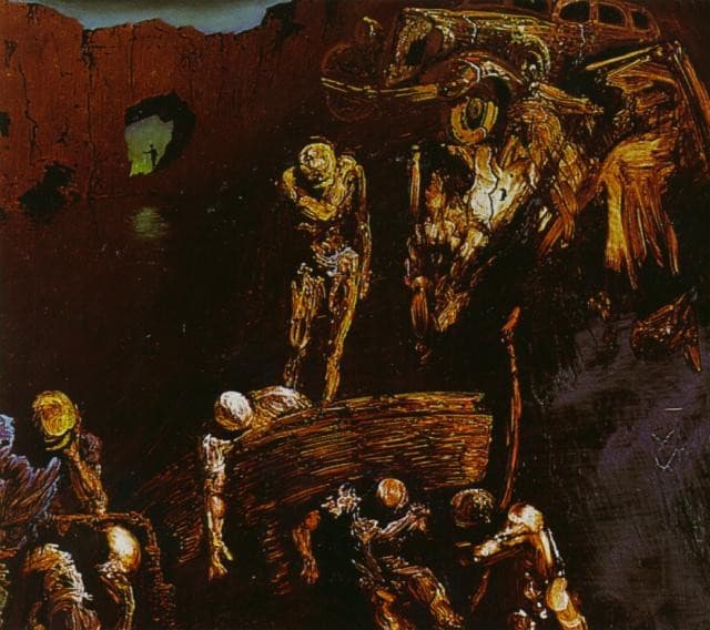 The Fossilised Automobile of Cape Creus — Salvador Dalí