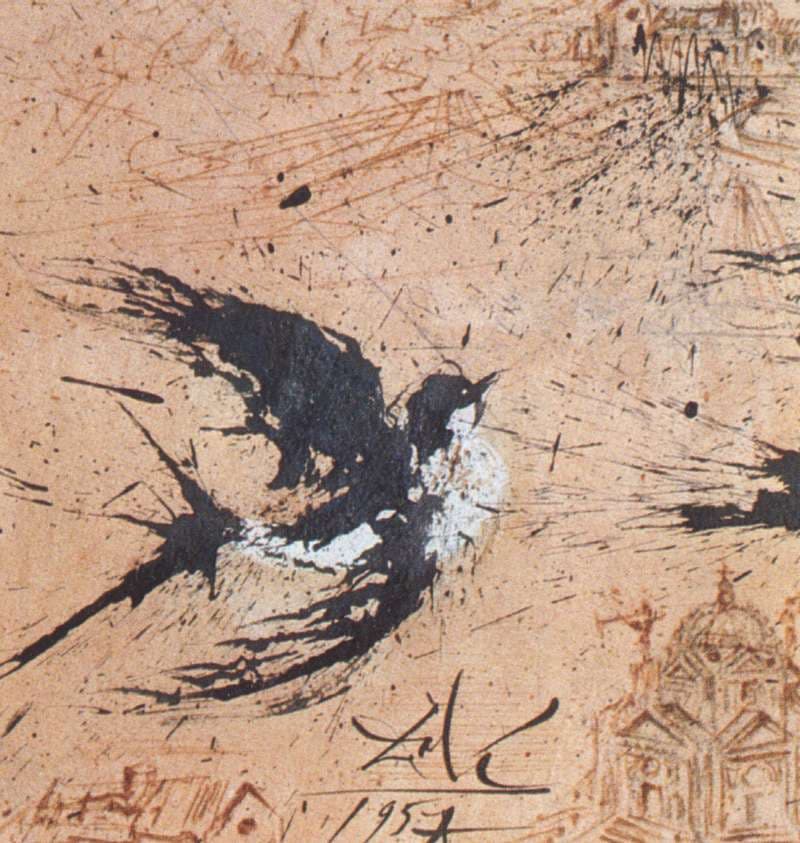 Swallow — Salvador Dalí