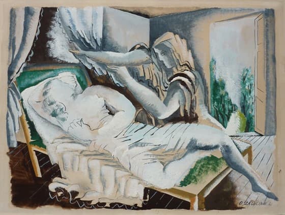 Two women — Ossip Zadkine