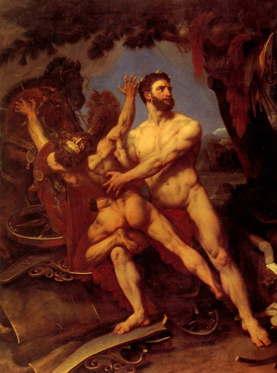 Hercules and Diomedes — Antoine-Jean Gros