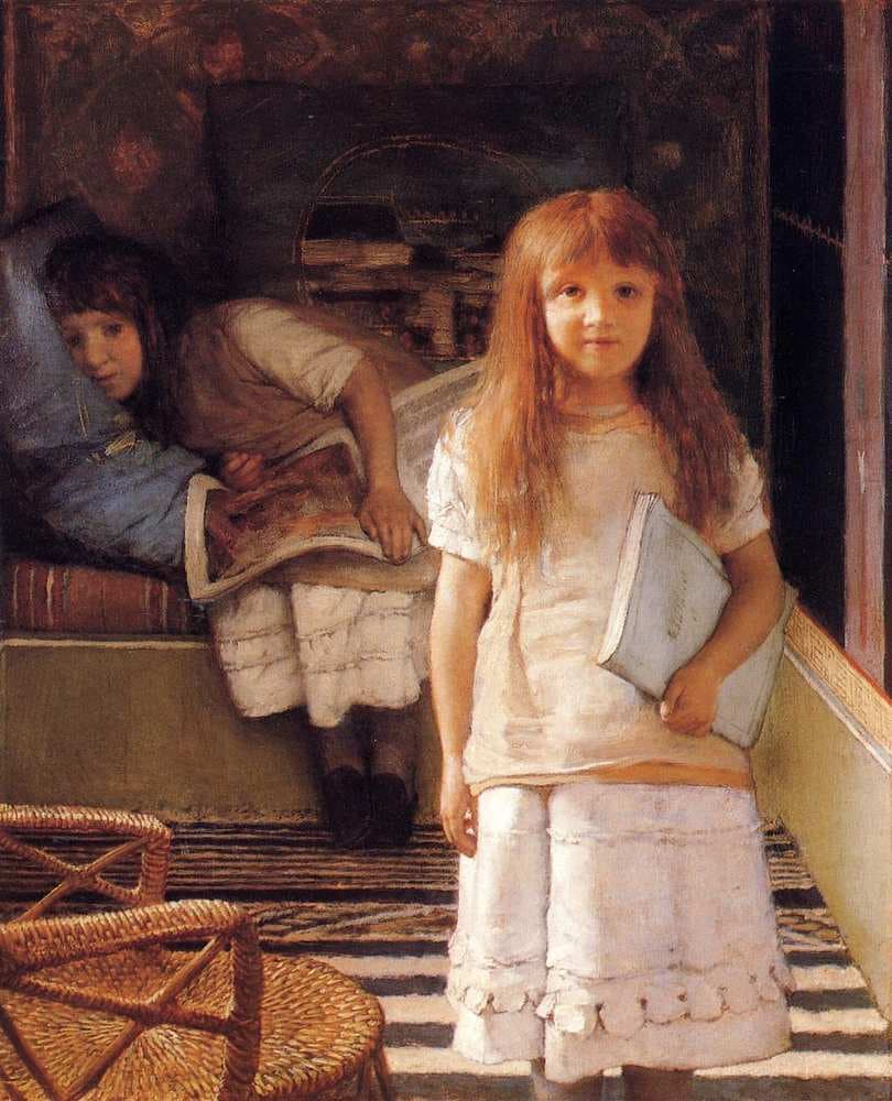 This is our Corner — Lawrence Alma-Tadema