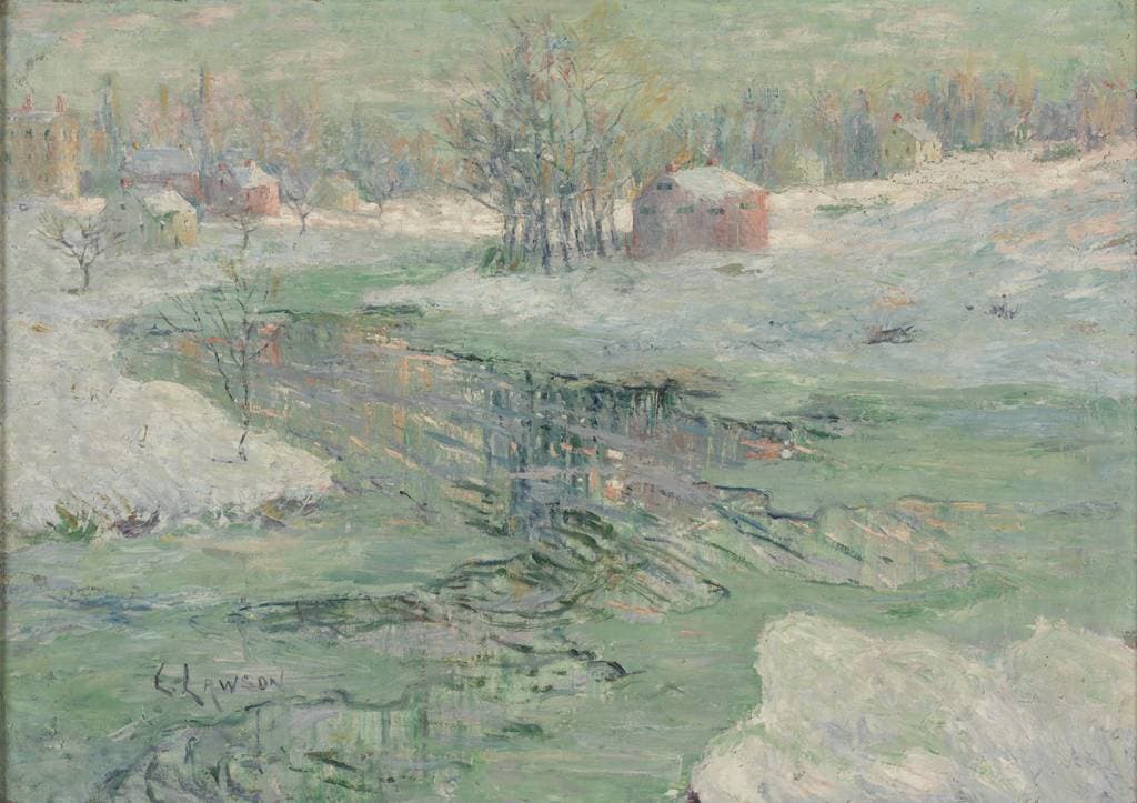 Winter Landscape — Ernest Lawson