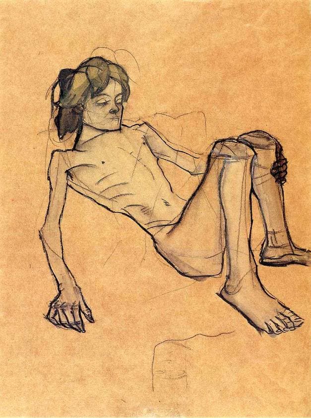 The so-called Savoyard boy — Oskar Kokoschka