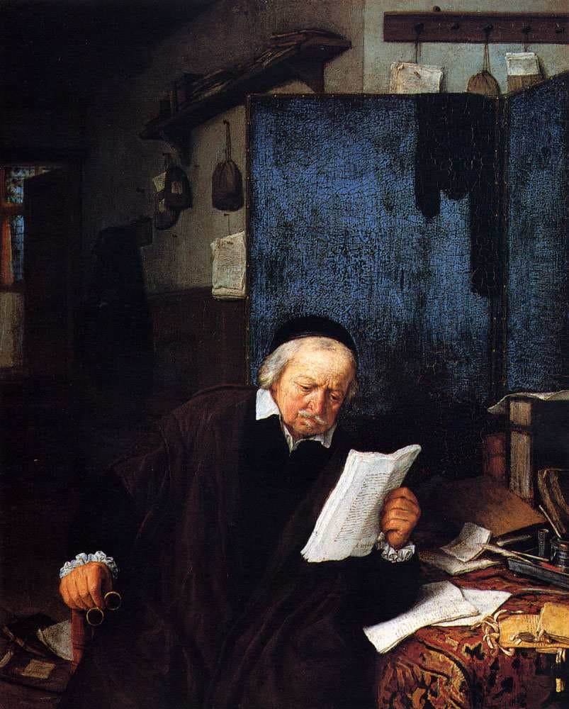 Lawyer in His Study — Adriaen van Ostade
