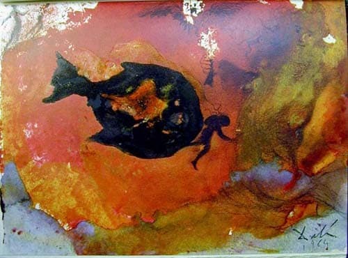 Ionas in ventre piscis — Salvador Dalí