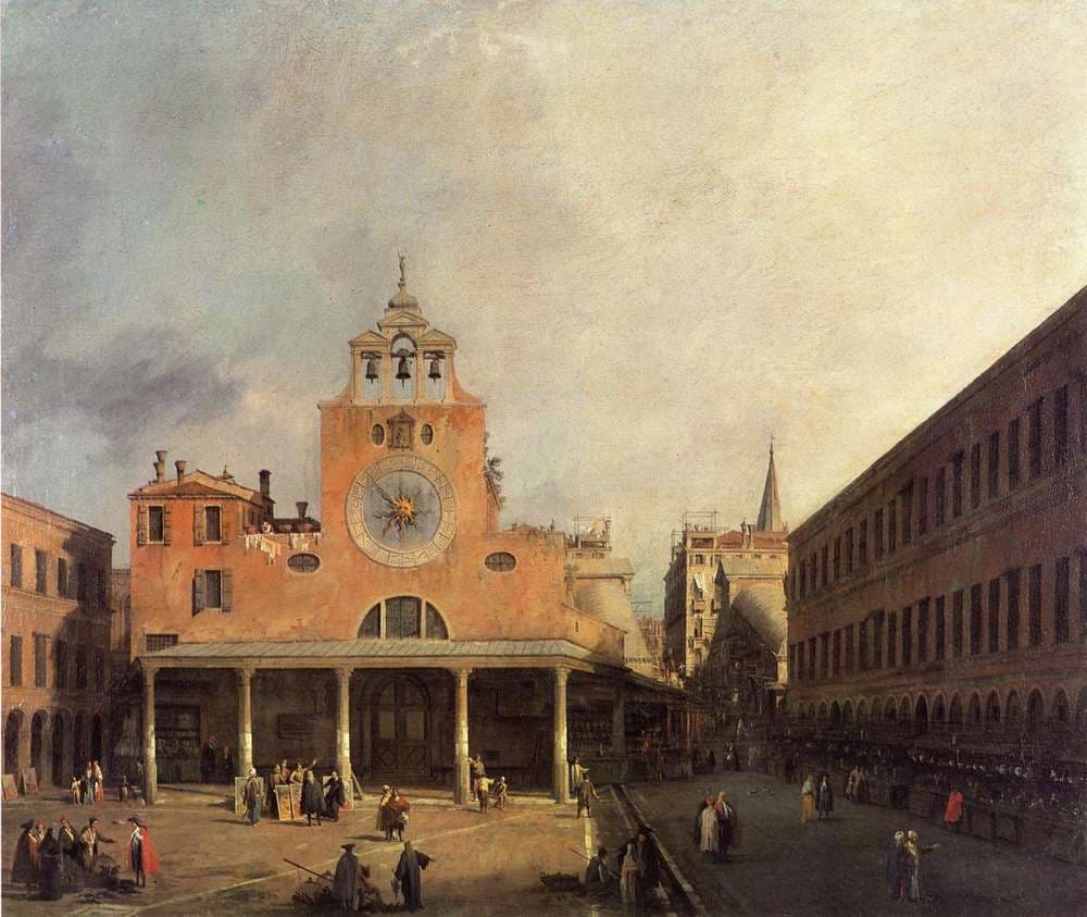 San Giacomo de Rialto — Canaletto