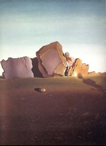 Symbiosis Between the Head and Shell — Salvador Dalí