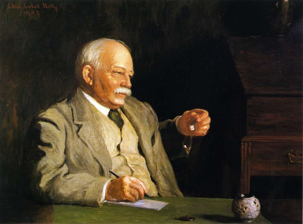 William Dean Howells — Lilla Cabot Perry