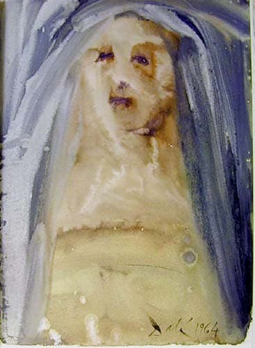 Plange, virgo, accincta. Sacco. — Salvador Dalí