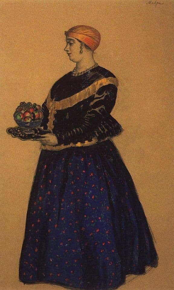 Moor — Boris Kustodiev