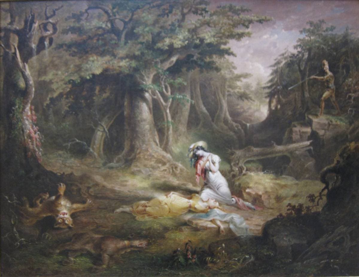 Leatherstocking's Rescue — John Quidor