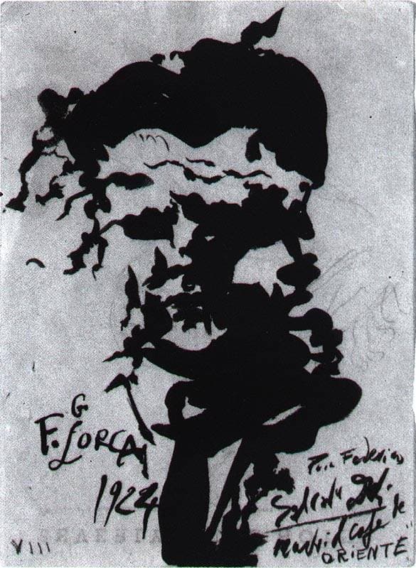 Portrait of Garcia Lorca — Salvador Dalí