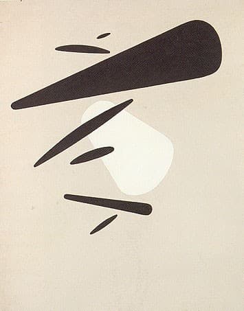 Floating Forms with White — Willi Baumeister