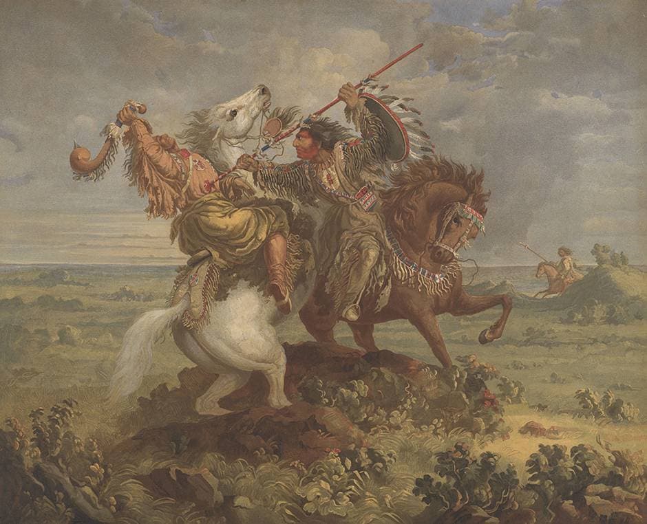 The Death of Omoxesisixany — Paul Kane
