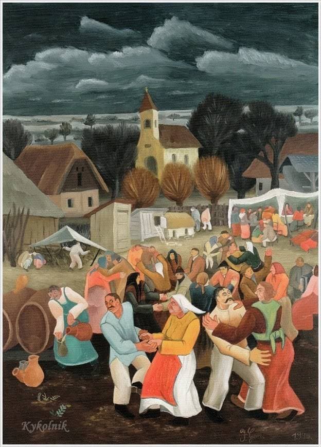 Dancing at the Fair — Ivan Generalic
