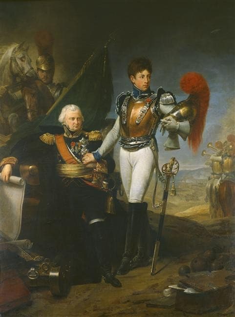 General Baston De Lariboisière and His Son Ferdinand — Antoine-Jean Gros