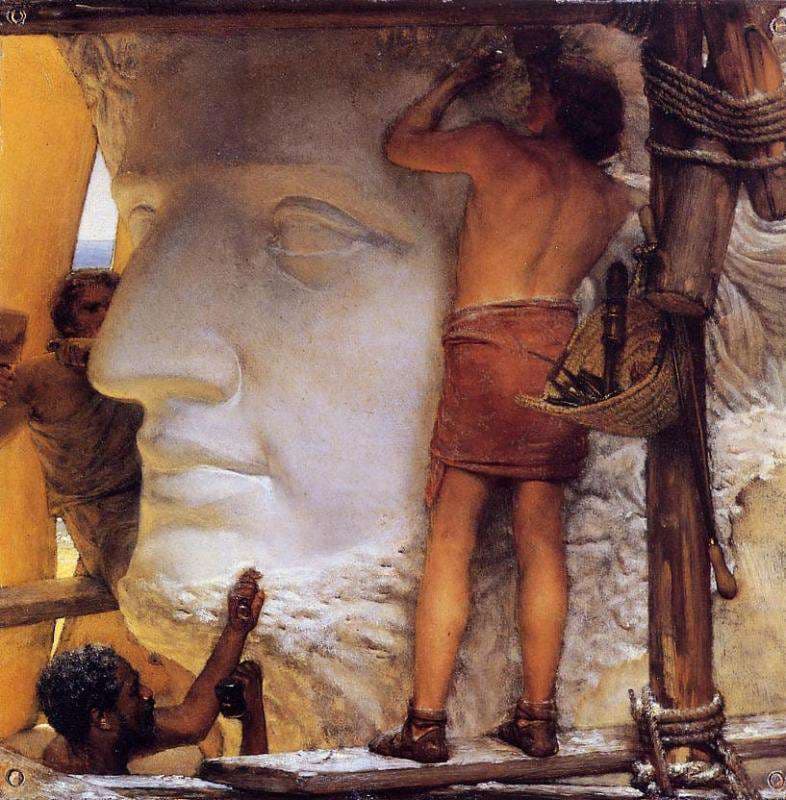Sculptors in Ancient Rome — Lawrence Alma-Tadema