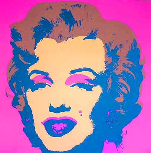 After Marilyn Pink — Andy Warhol