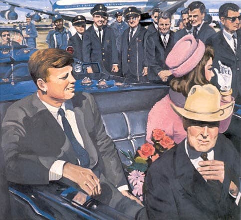Kennedy Motorcade — Audrey Flack