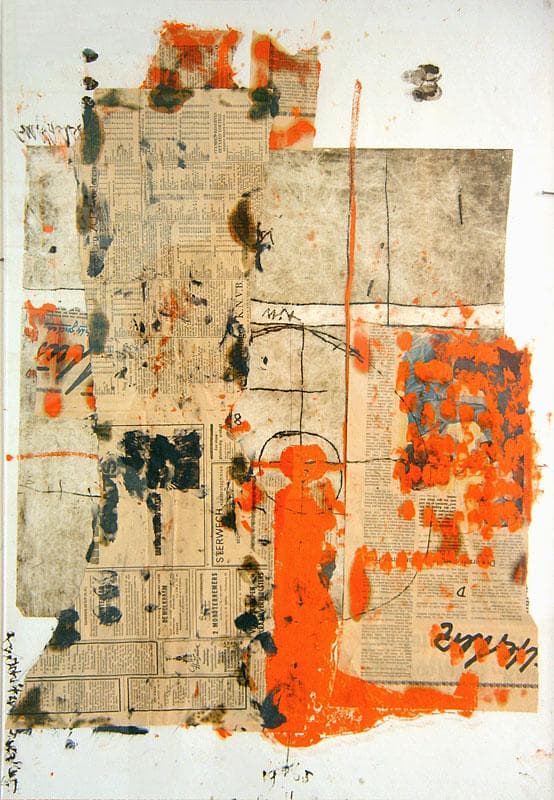 Zittende Vrouw — Anton Heyboer